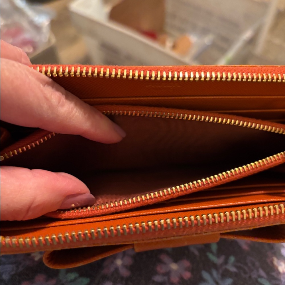 Prada Women's Orange Clutch Bag/wallet - Picture 5 of 7